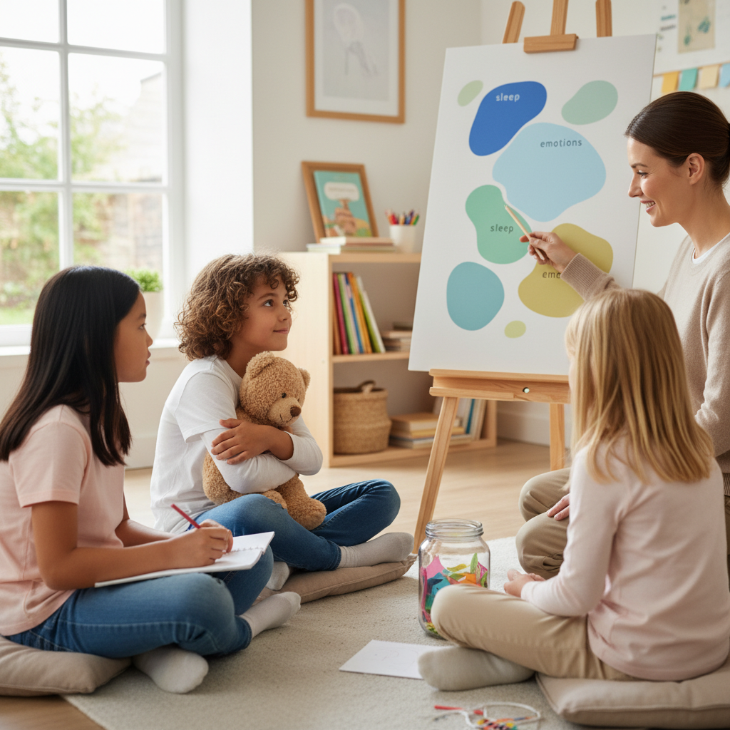 Las pesadillas persistentes en niños pueden estar ligadas al sueño y la regulación emocional, y hay formas de romper ese ciclo sin medicamentos