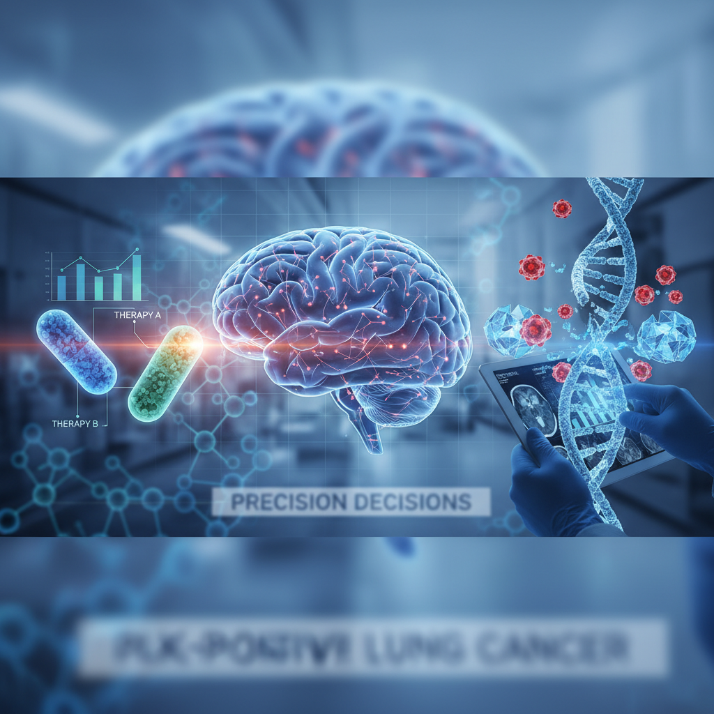 Nuevas comparaciones entre terapias dirigidas para cáncer de pulmón ALK+ pueden afinar las decisiones de tratamiento
