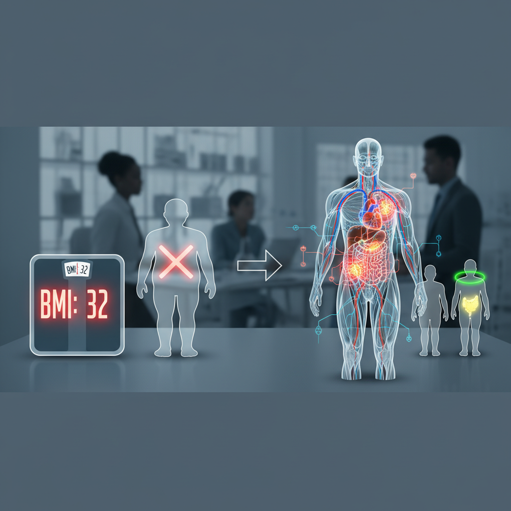 El IMC por sí solo no explica todo el riesgo de salud ligado a la obesidad